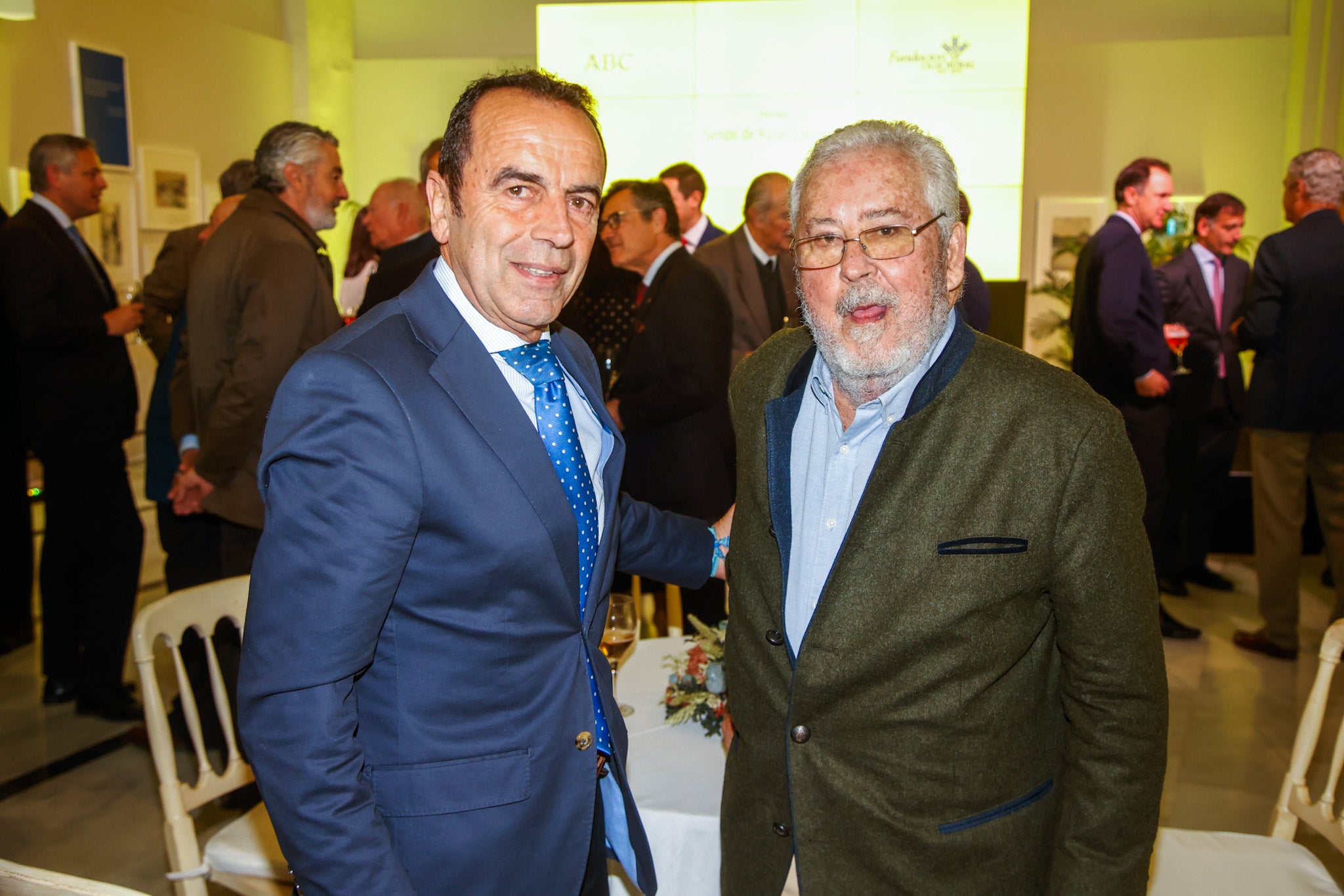 Rafael Merino e Isidro Millas