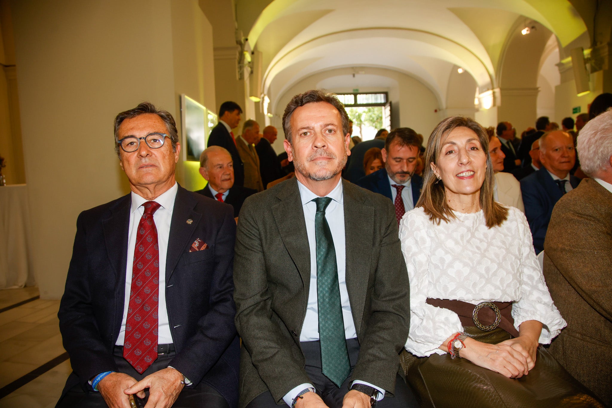 Jerónimo Cejudo, Carlos León y Carmen del Campillo