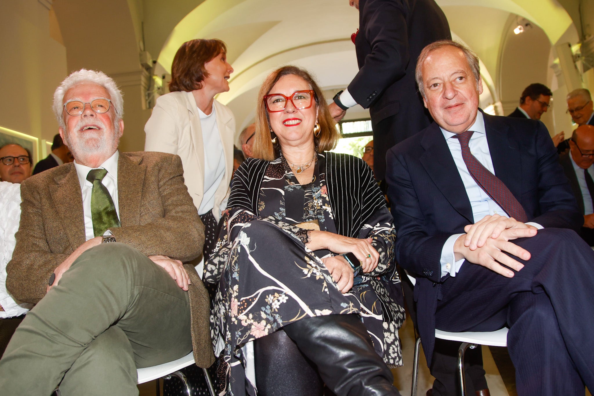 Ricardo Serra, Mercedes Morán y Álvaro Rodríguez Guitart