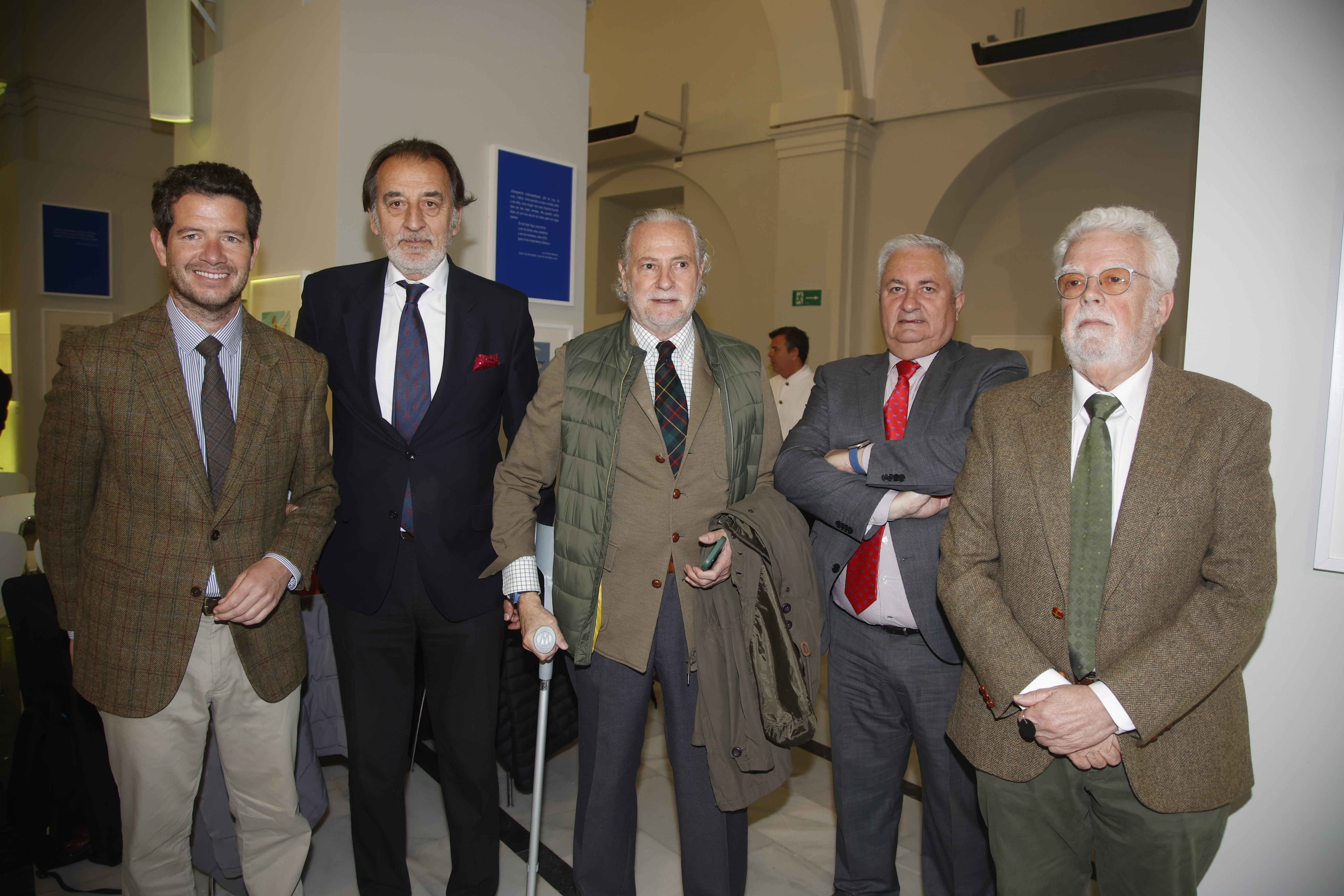 Borja Roca de Togores, Manuel Ruiz , Leonardo Rodríguez de la Borbolla, Eduardo Rodríguez Mejía y Ricardo Serra