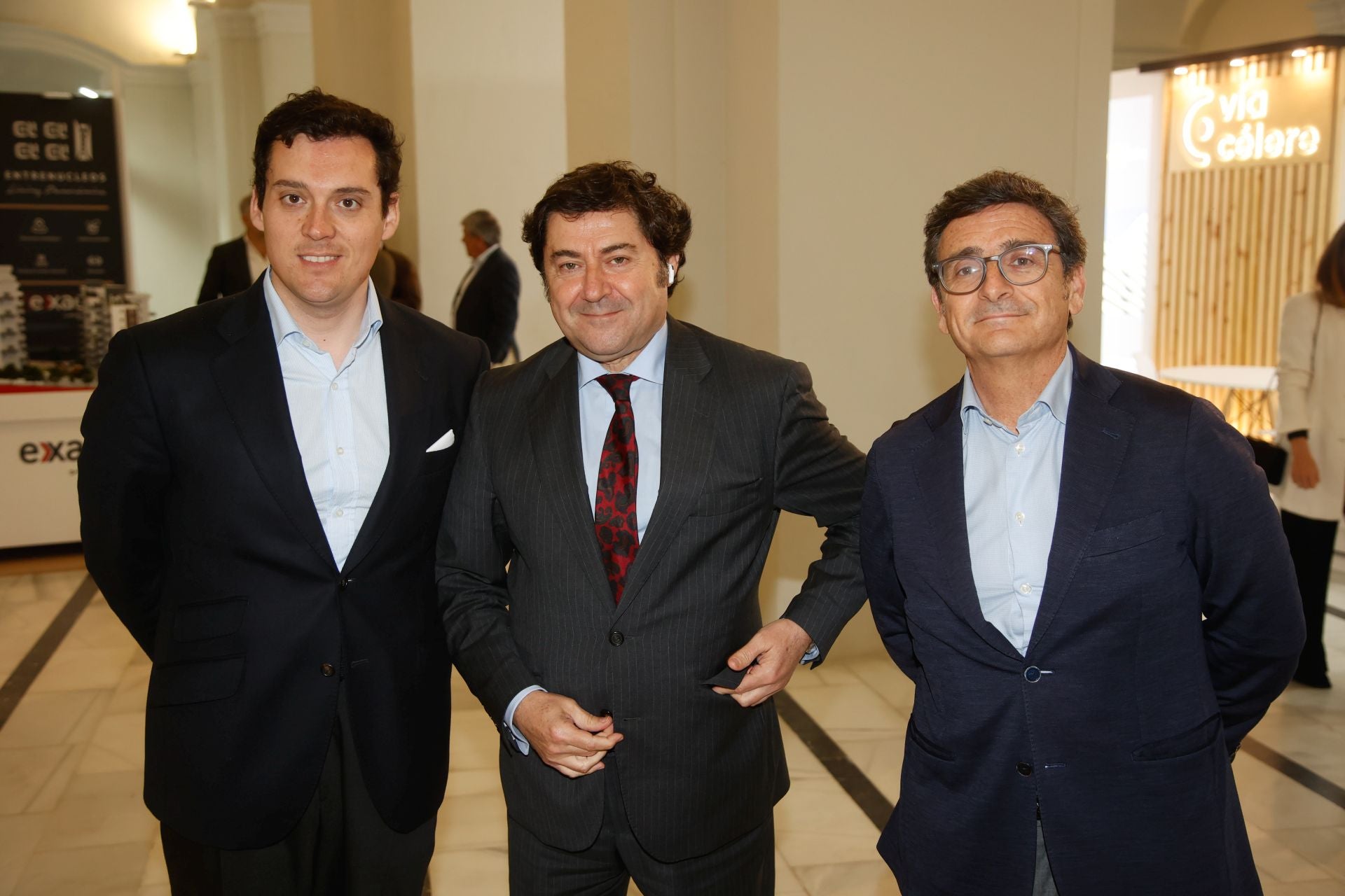 Charlie González, Esteban Caso y Manuel Pérez