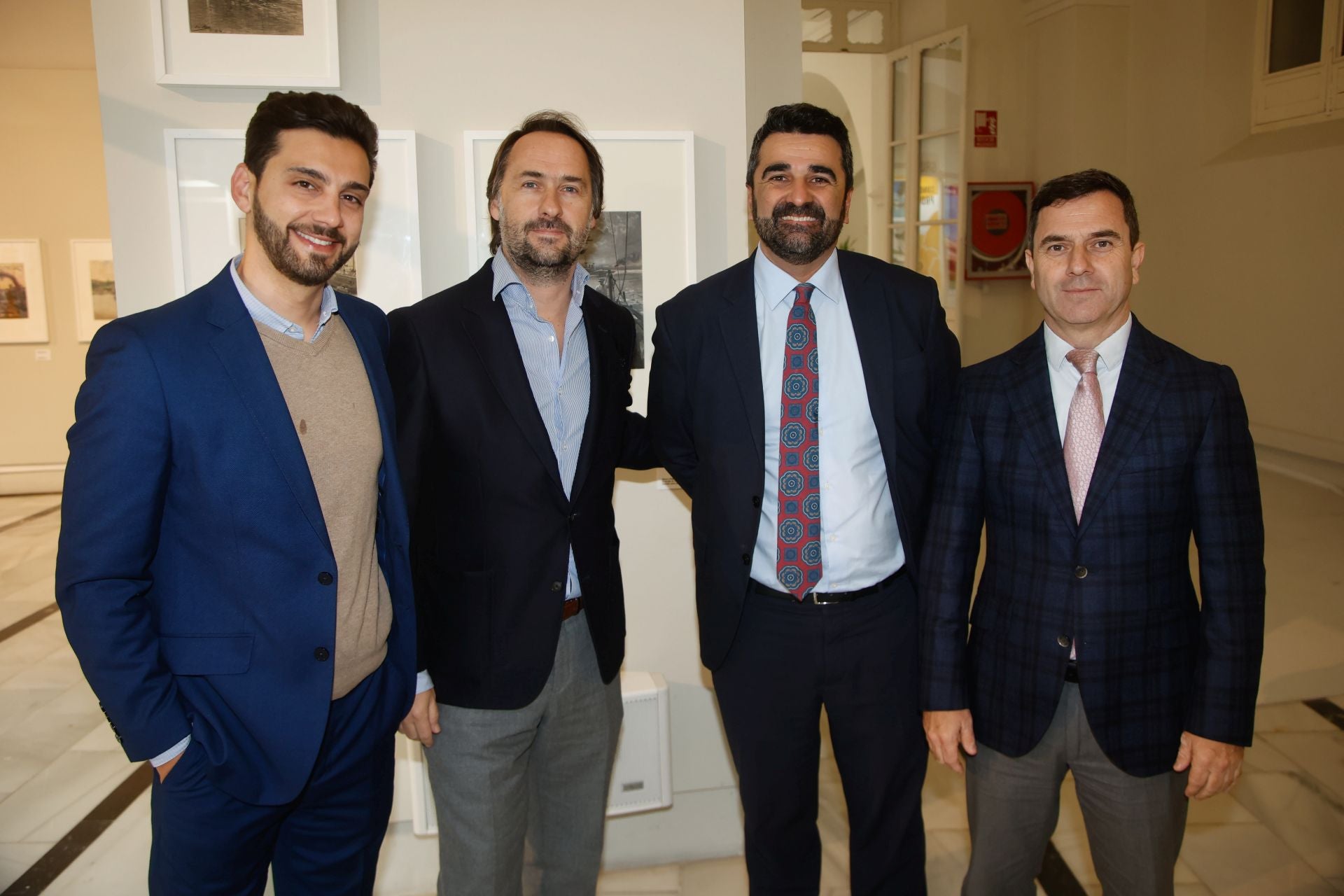 Sergio Sanz, José Luis Bravo, José Félix Pérez-Peña y José Luis Sanz