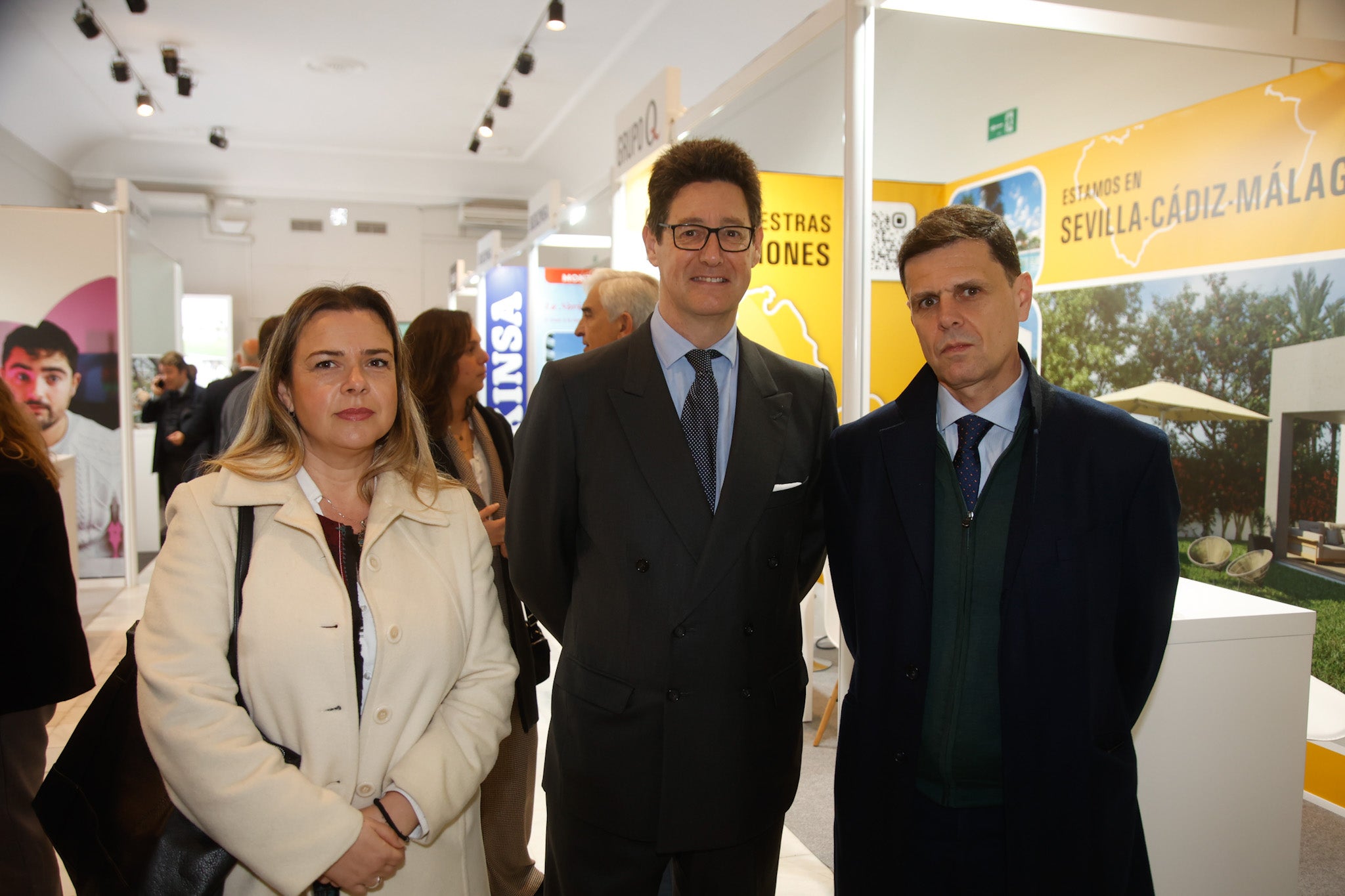 Isabel Martinez, Luis Martel y Jose Luis Laguna