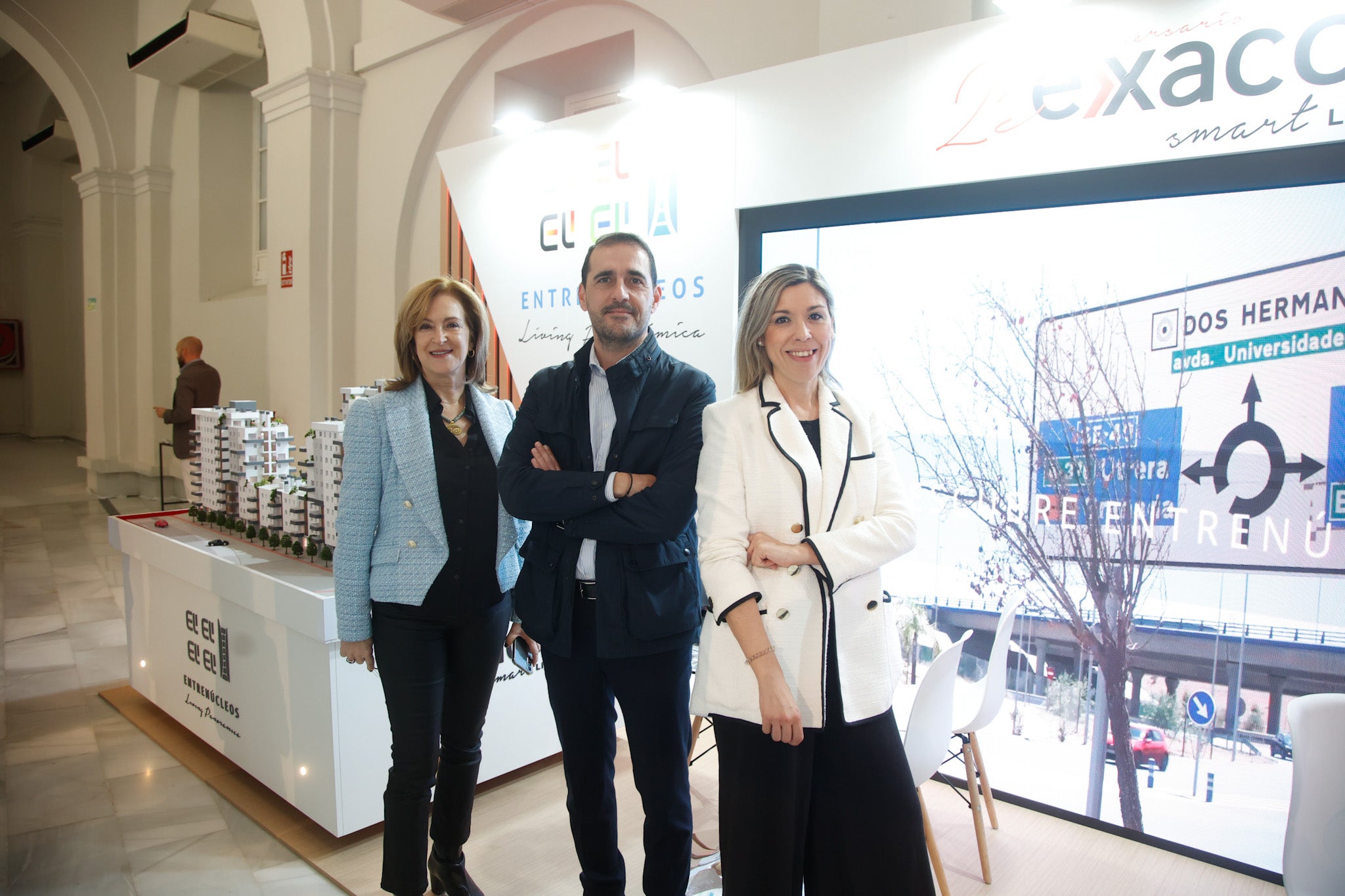 Carmen Rodriguez, Rafael Lopez y Ana Belen Carrasco