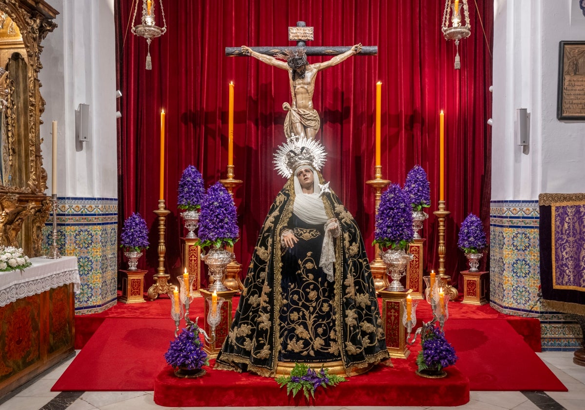 El Cristo de la Salus y la Virgen de la Luz de la Carretería