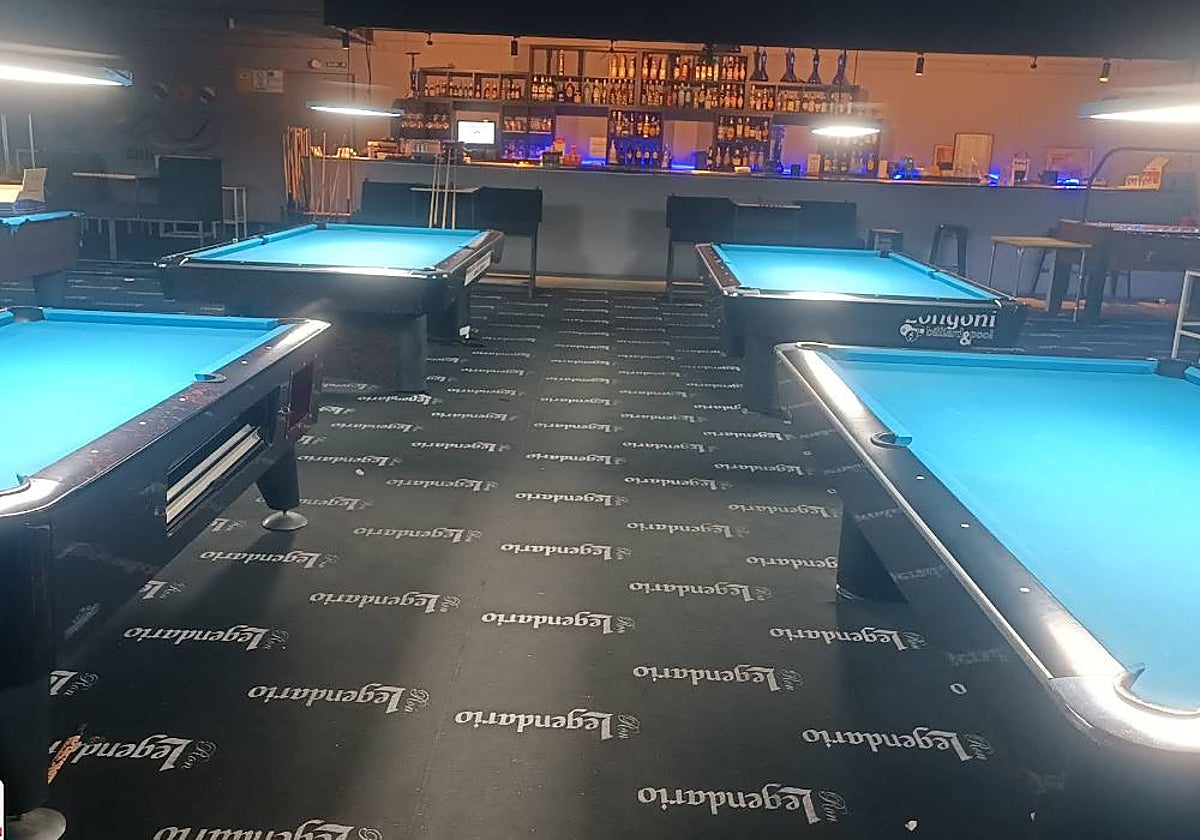 Local donde se encuentran los billares