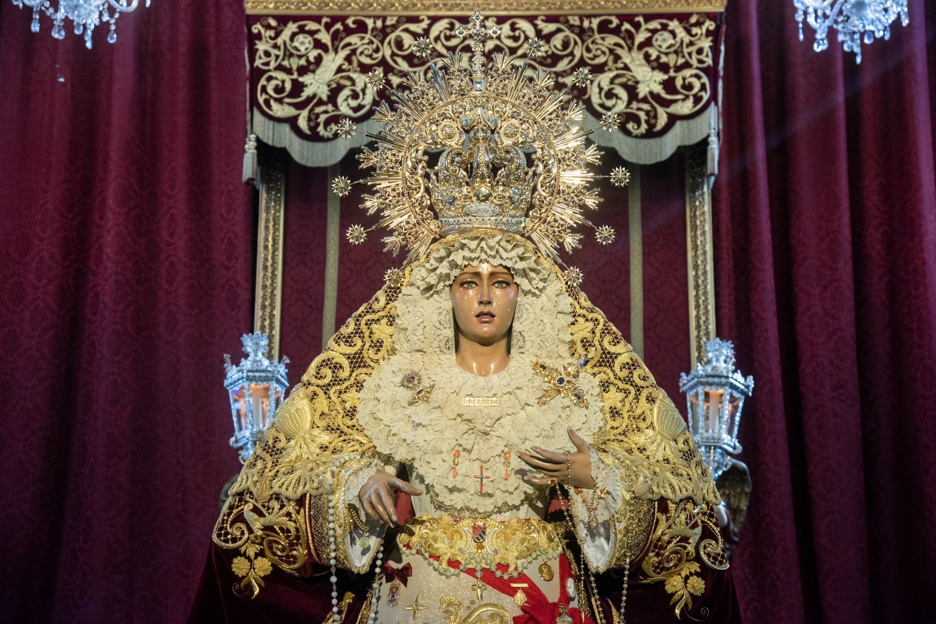 Retiran del culto las imágenes del Polígono de San Pablo por las filtraciones de agua causadas por las fuertes lluvias