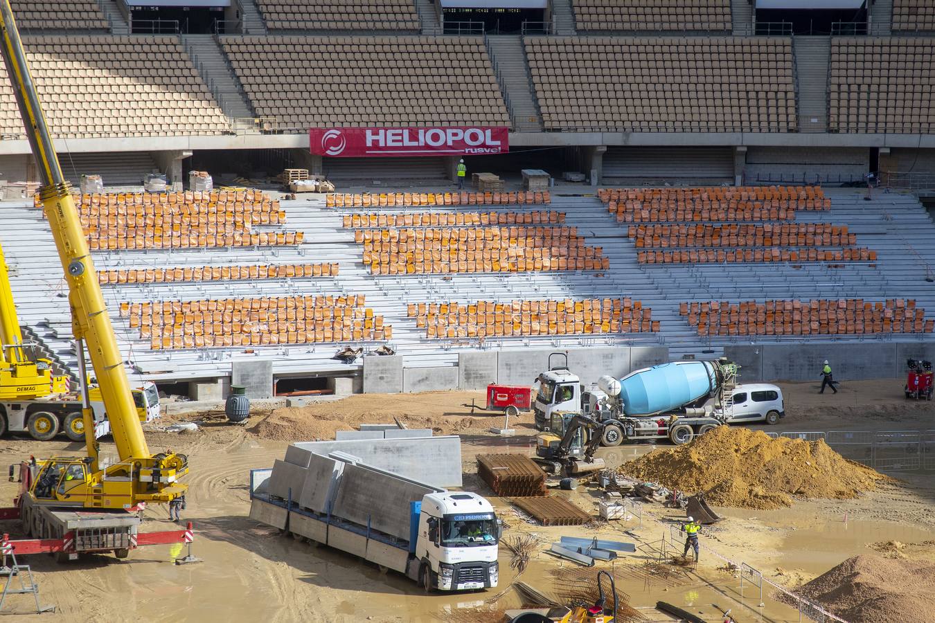 Estado de las obras del Estadio de La Cartuja