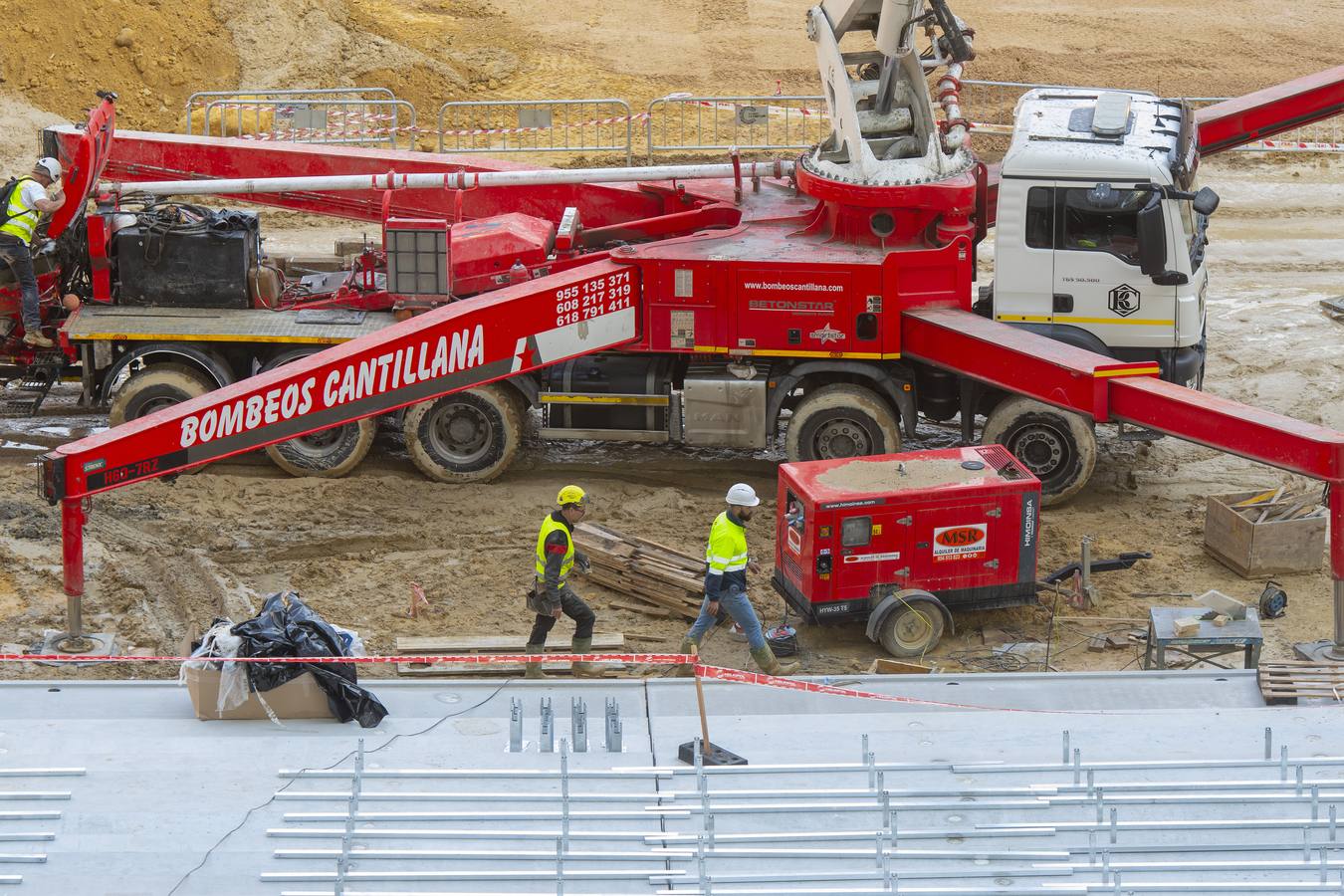  Estado de las obras del Estadio de La Cartuja