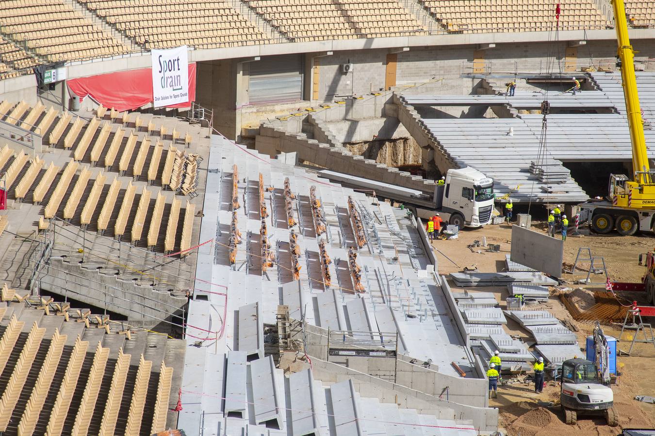  Estado de las obras del Estadio de La Cartuja