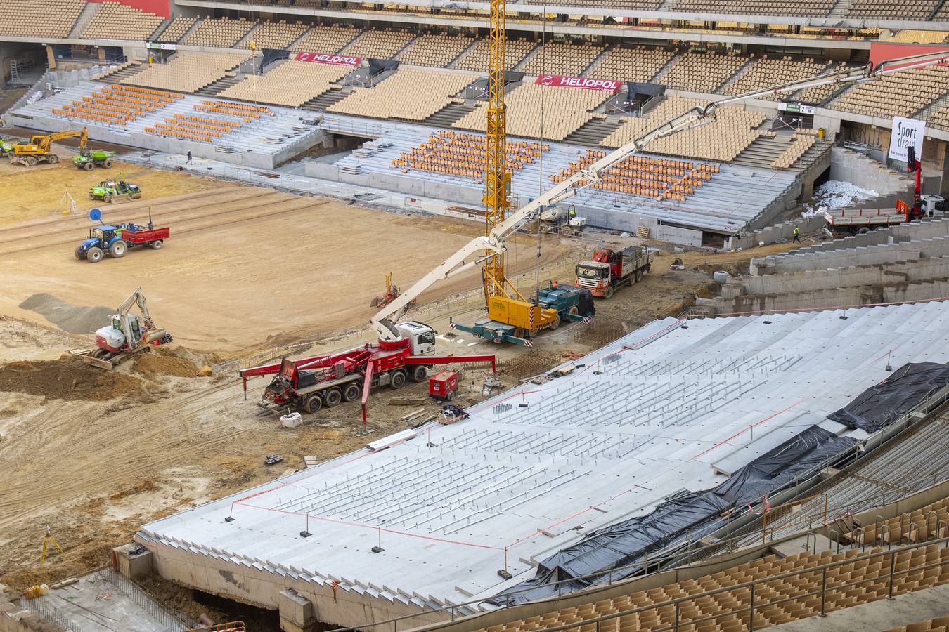  Estado de las obras del Estadio de La Cartuja