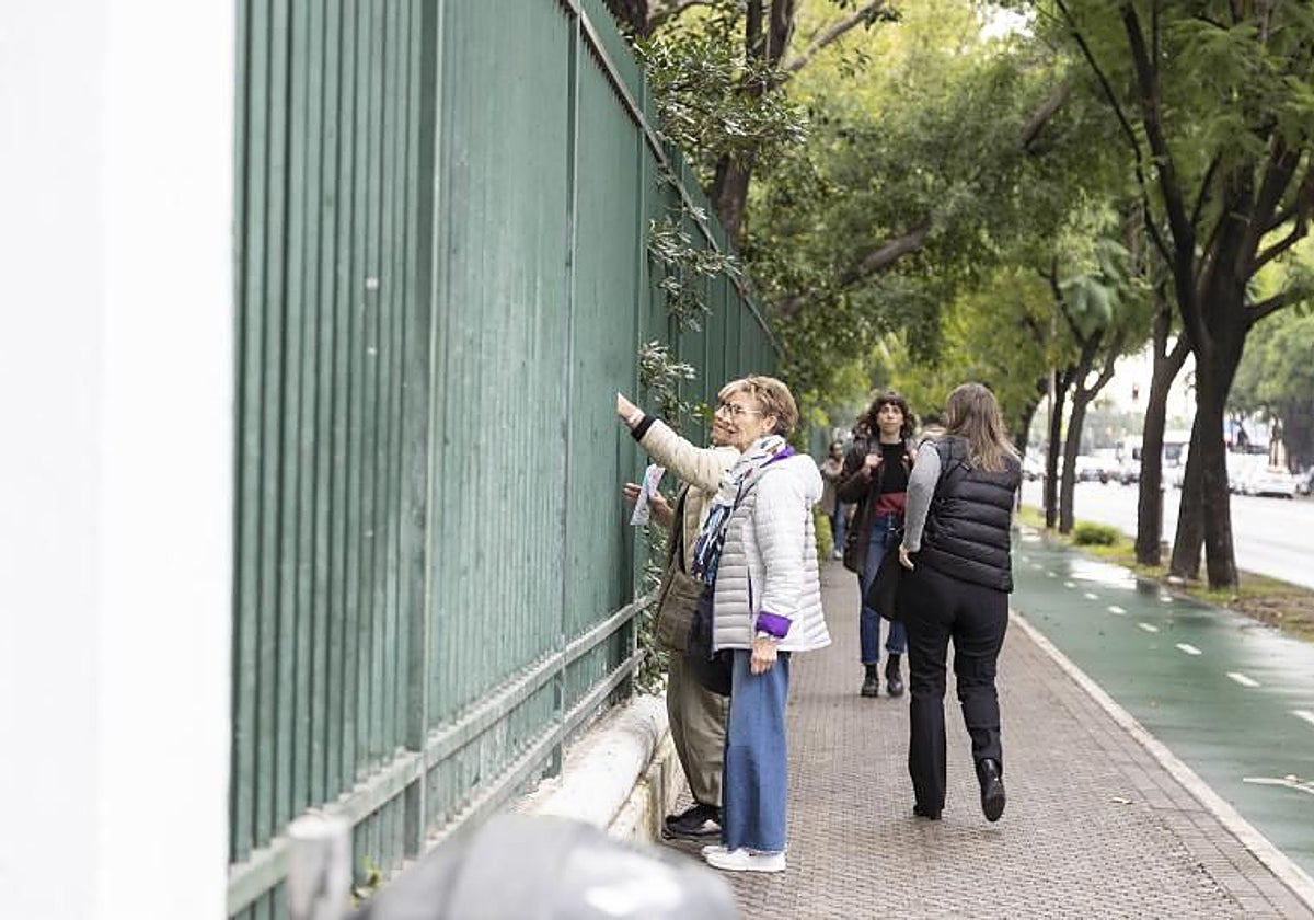 Imagen de archivo del cierre del Parque de María Luisa