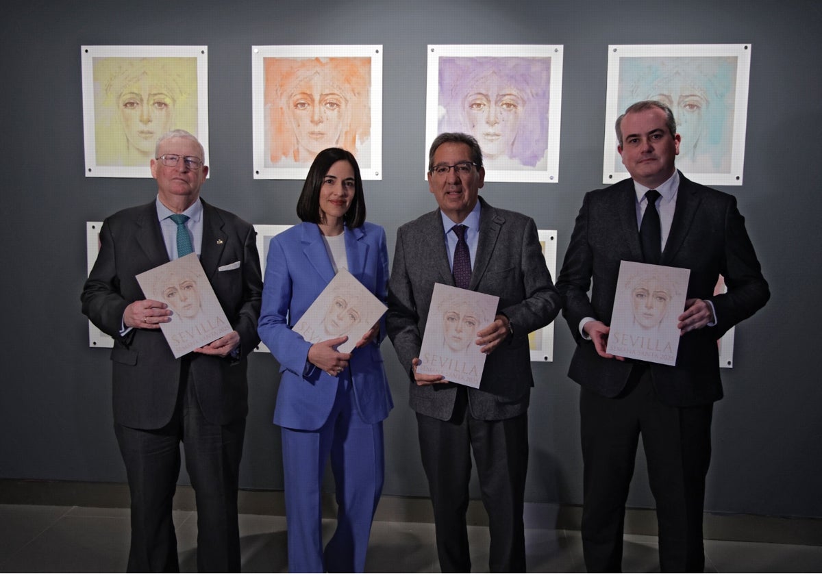 Presentación de la exposición del cartel de la Semana Santa de Sevilla 2025