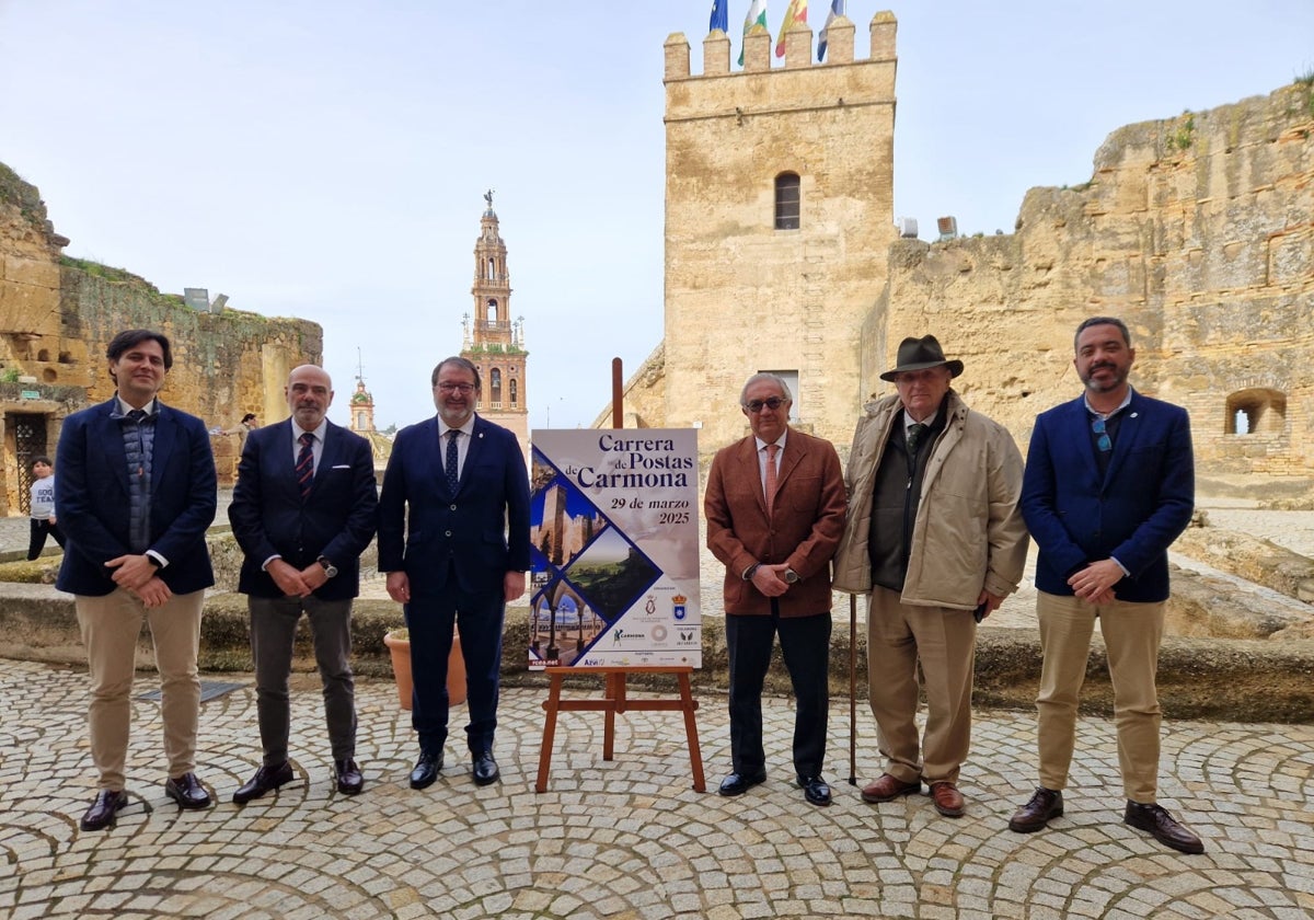 Presentación de la I Carrera de Postas de la localidad de Carmona