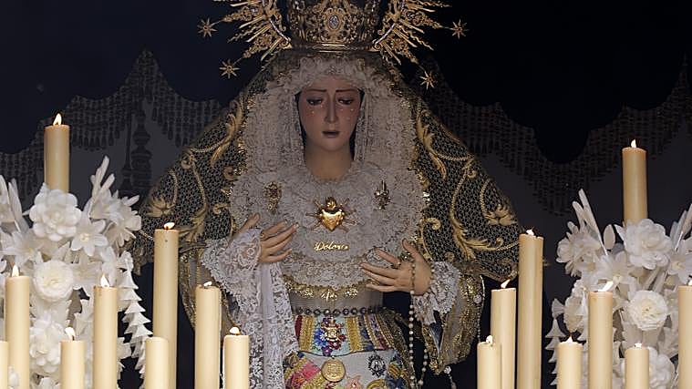 Virgen de los Dolores, de la Hermandad de Torreblanca