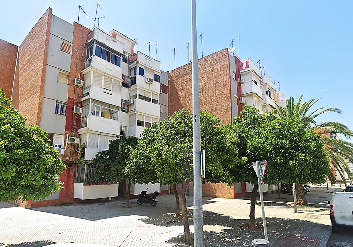 Bloques del Polígono de San Pablo en Sevilla