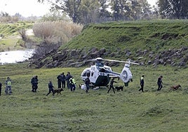 Guardia Civil activa un dispositivo de búsqueda en Guillena por cielo y tierra para encontrar a un vecino de 50 años