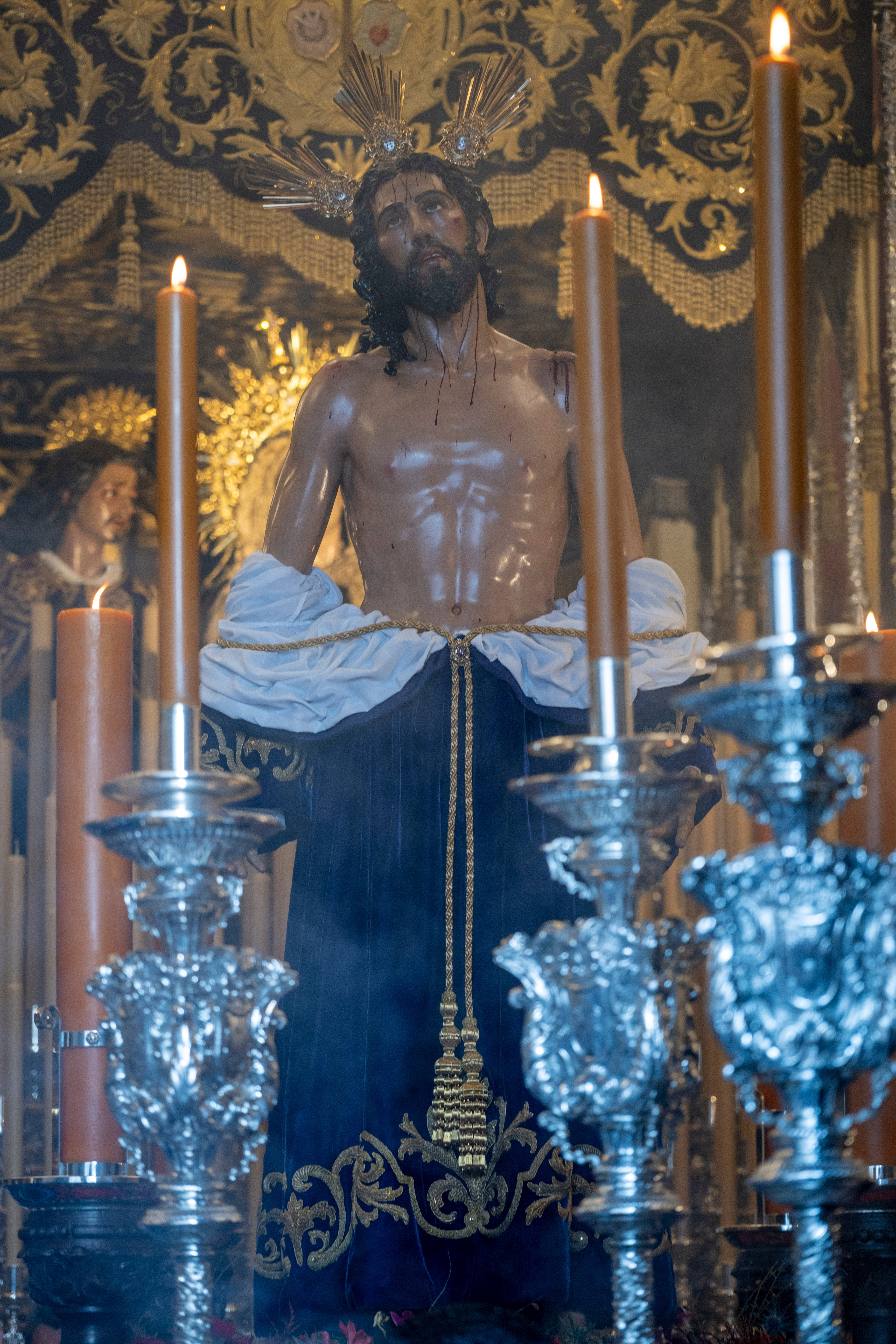 El vía crucis de Jesús Despojado, en imágenes