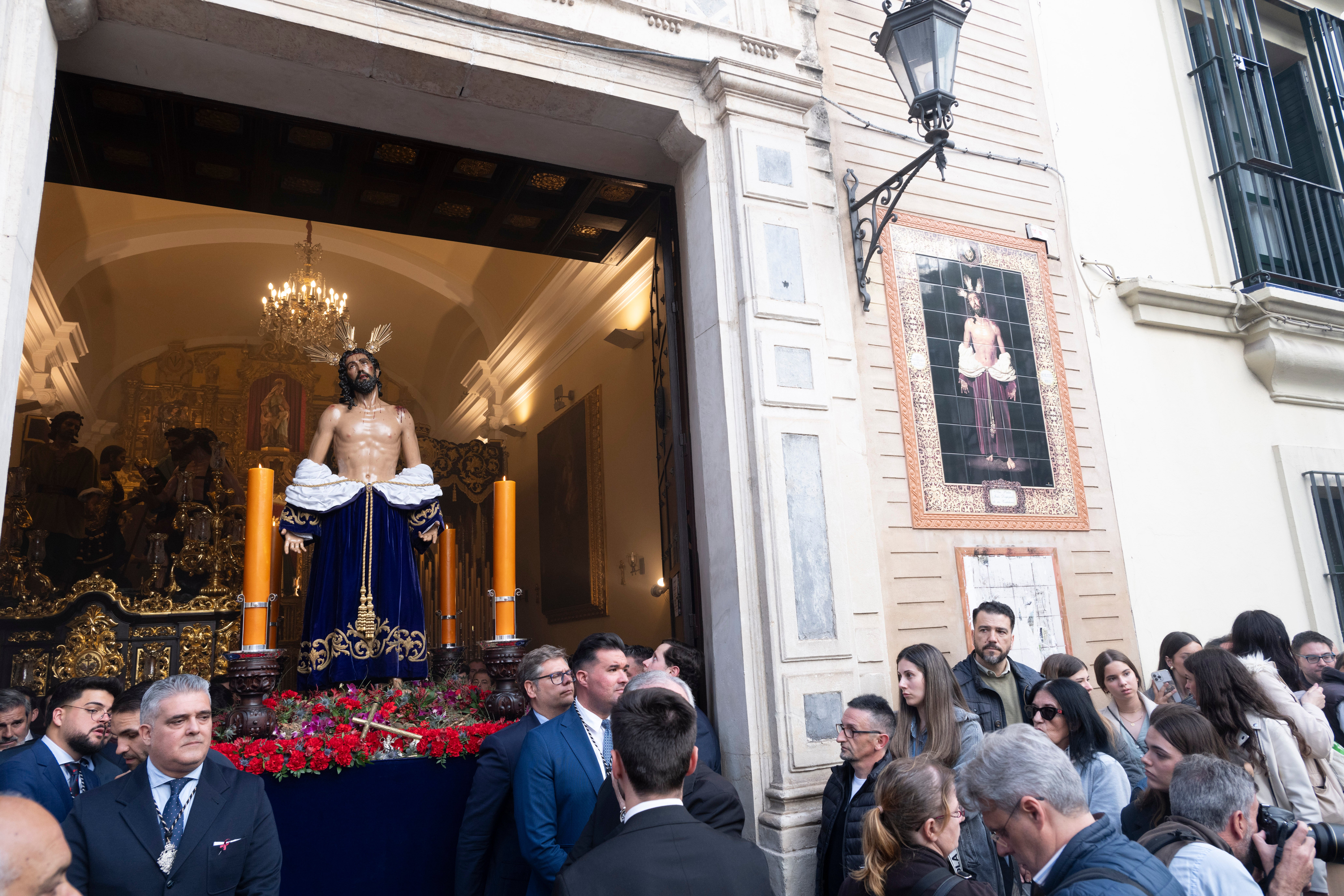 El vía crucis de Jesús Despojado, en imágenes