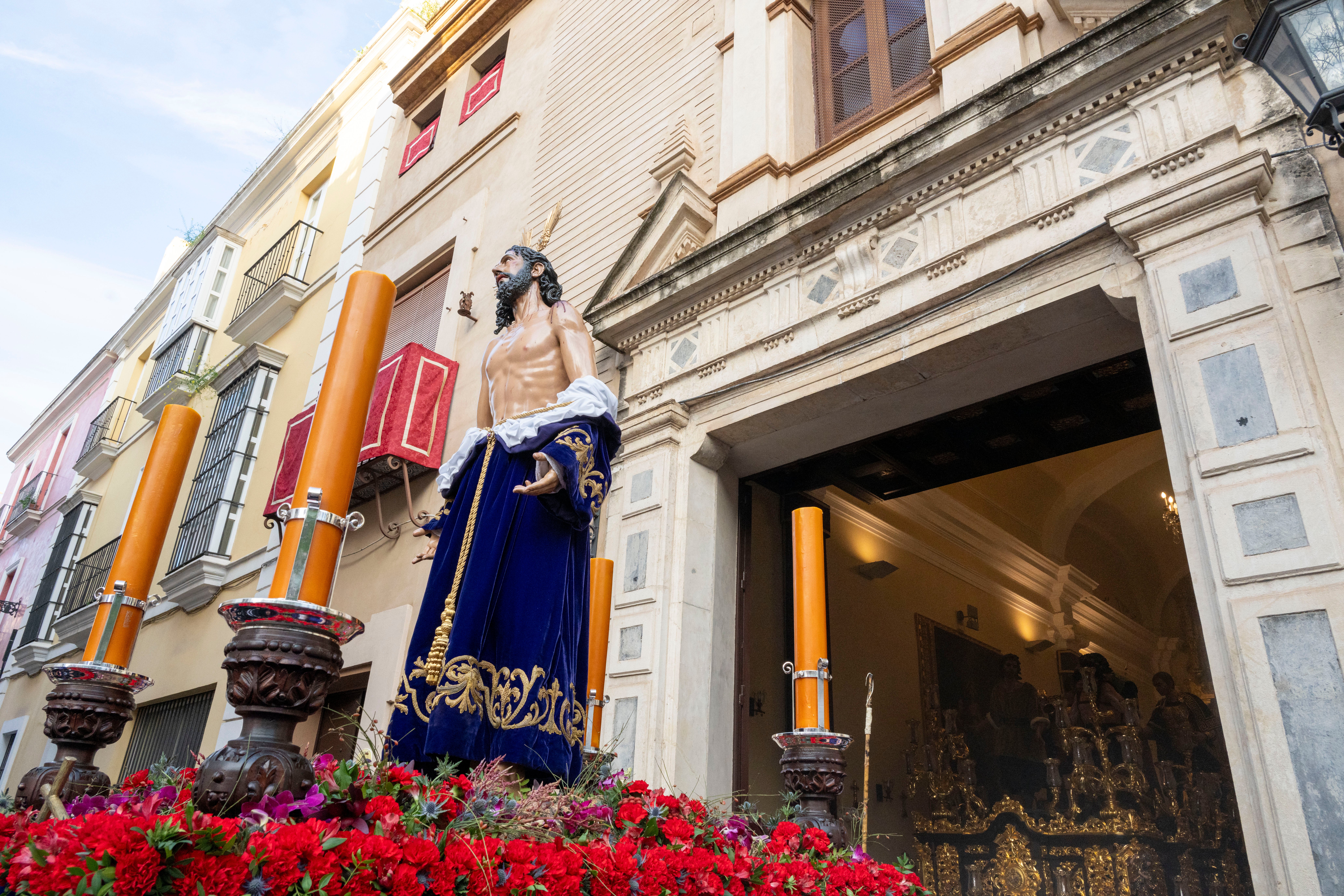El vía crucis de Jesús Despojado, en imágenes
