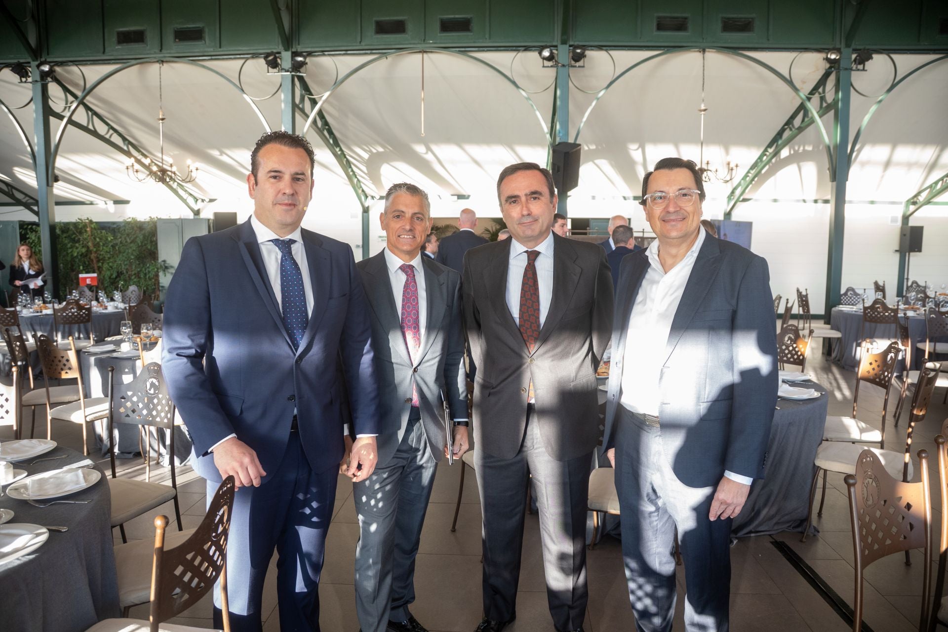 David Salado, Diego Cachón , Francisco Pumares, Juan Manuel Rojas