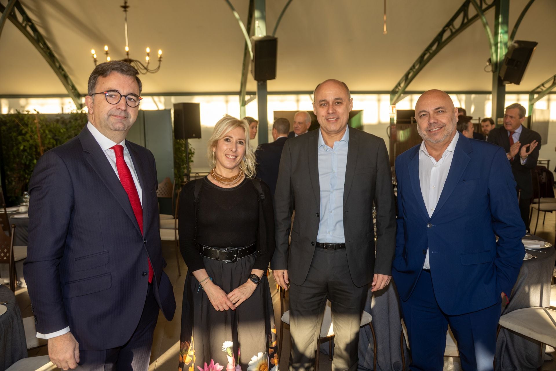 José Ángel Beceiro, Mónica Salvador, Carlos Martin y Francisco Ortega