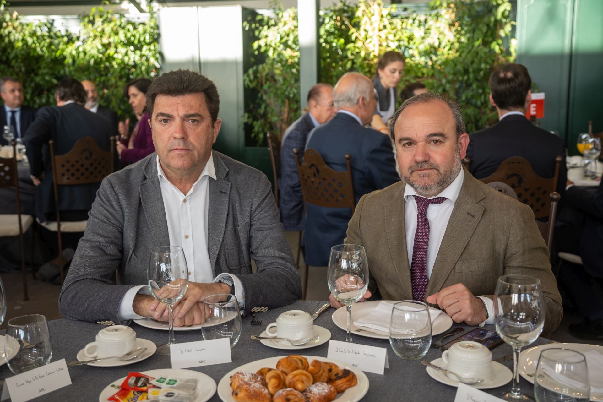 Fidel Gayoso y Alberto Sanromán