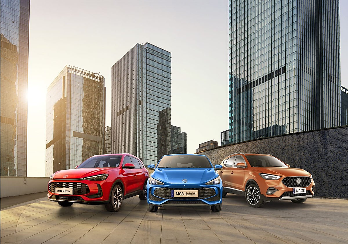 Modelos de coches de MG