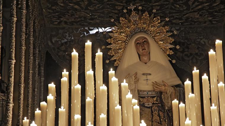 La Virgen de las Aguas, dolorosa de la Hermandad del Museo
