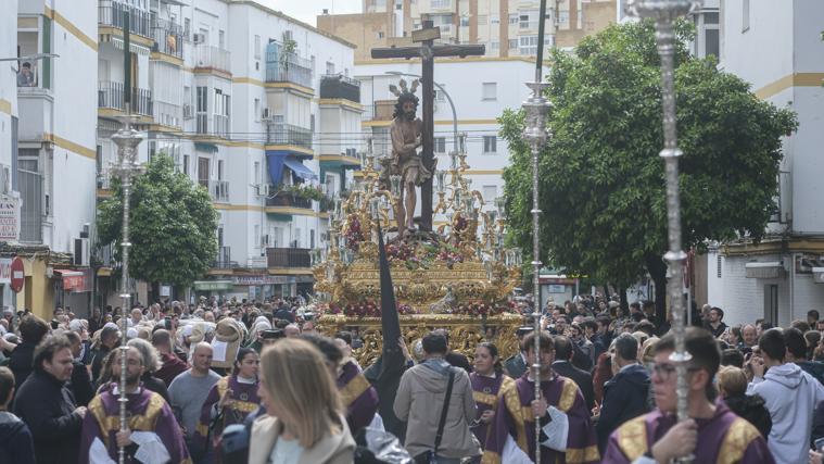 El paso alegórico del Varón de Dolores, de la Hermandad del Sol