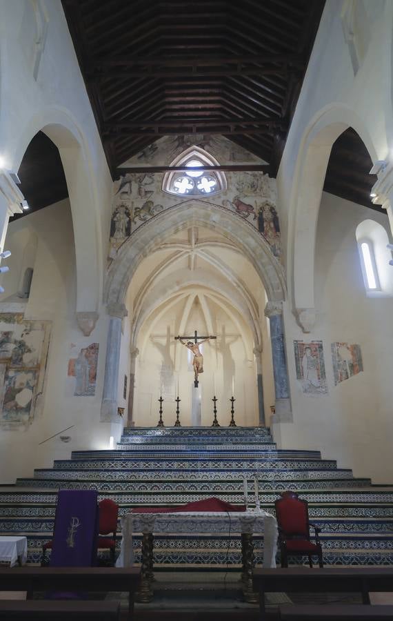 La intervención ha limpiado la iglesia de añadidos y muebles de épocas posteriores que impedían la lectura original del templo
