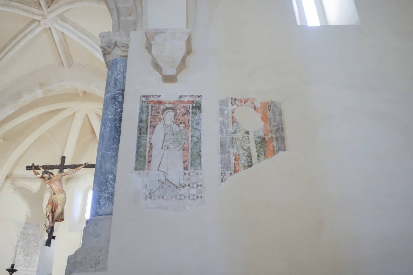 La intervención ha limpiado la iglesia de añadidos y muebles de épocas posteriores que impedían la lectura original del templo