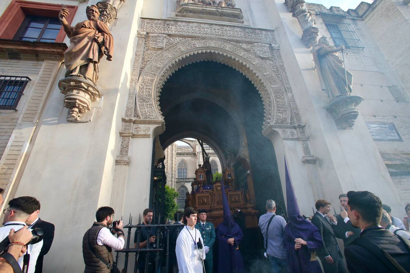 La hermandad del Cristo de la Corona este Viernes de Dolores