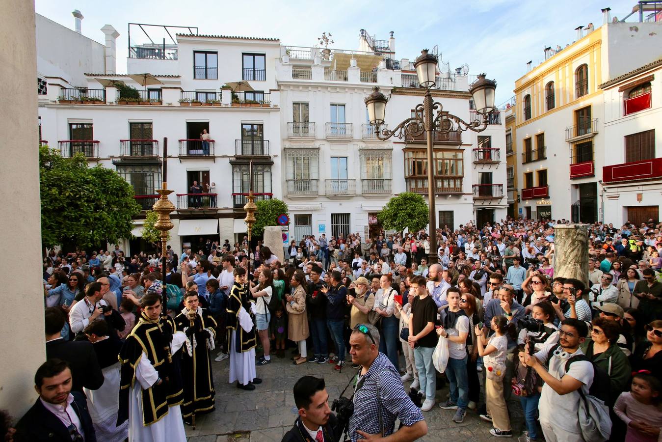 La hermandad del Cristo de la Corona este Viernes de Dolores