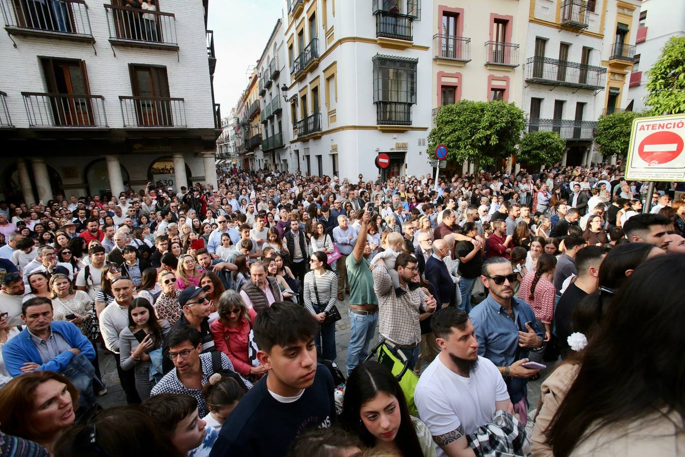La hermandad del Cristo de la Corona este Viernes de Dolores