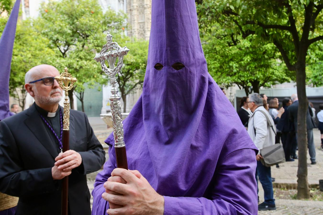 La hermandad del Cristo de la Corona este Viernes de Dolores