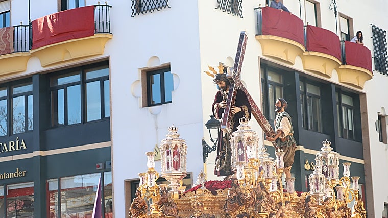 La fantástica imagen de Nuestro Padre Jesús Nazareno fue tallada por Marcos de Cabrera a finales del siglo XVI