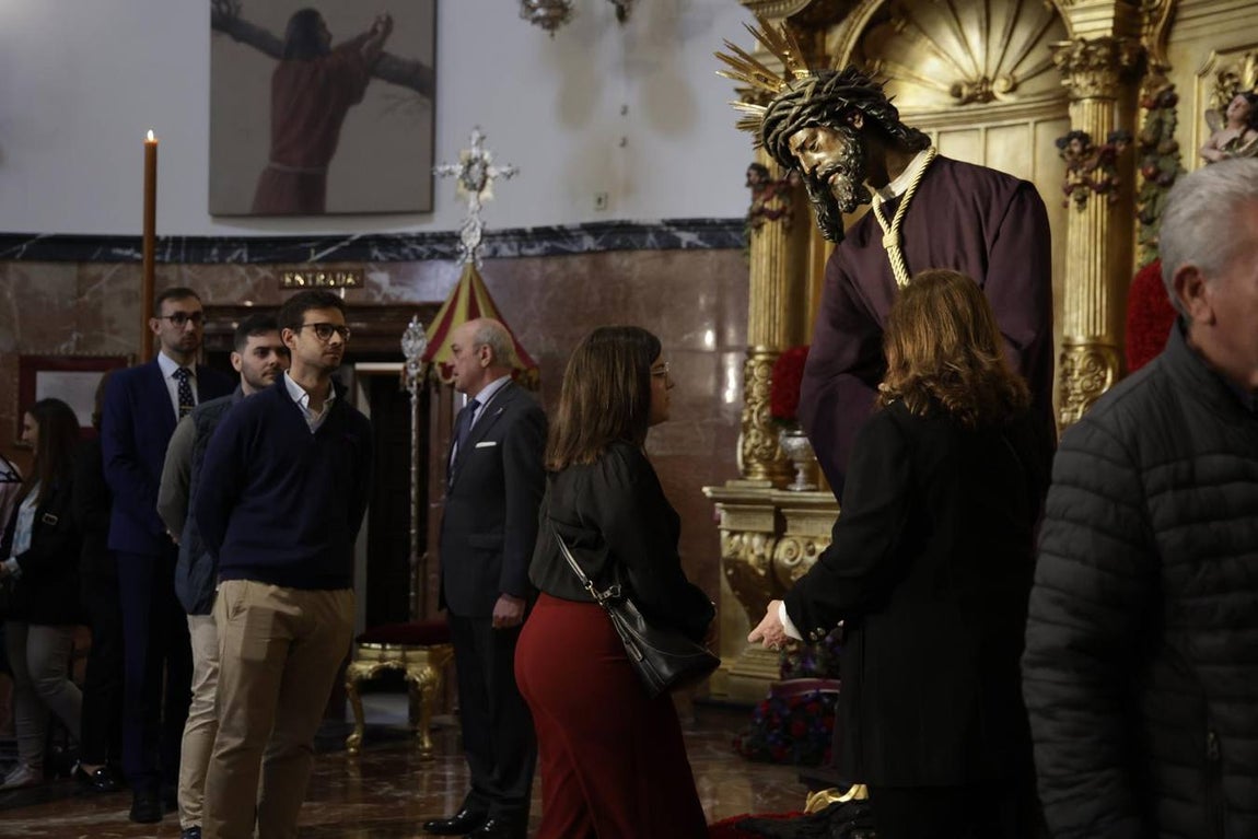 Besamanos del Gran Poder  el Sábado de Pasión de la Semana Santa 2025