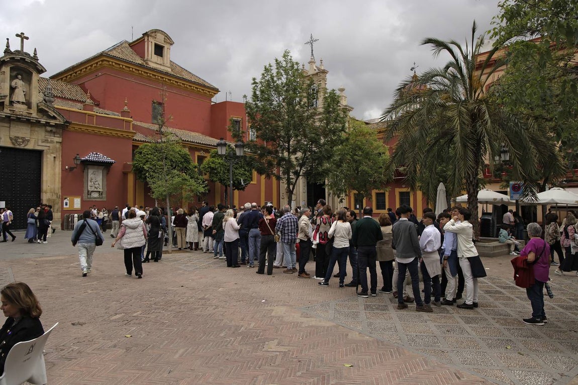 Besamanos del Gran Poder  el Sábado de Pasión de la Semana Santa 2025