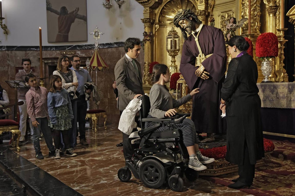 Besamanos del Gran Poder  el Sábado de Pasión de la Semana Santa 2025