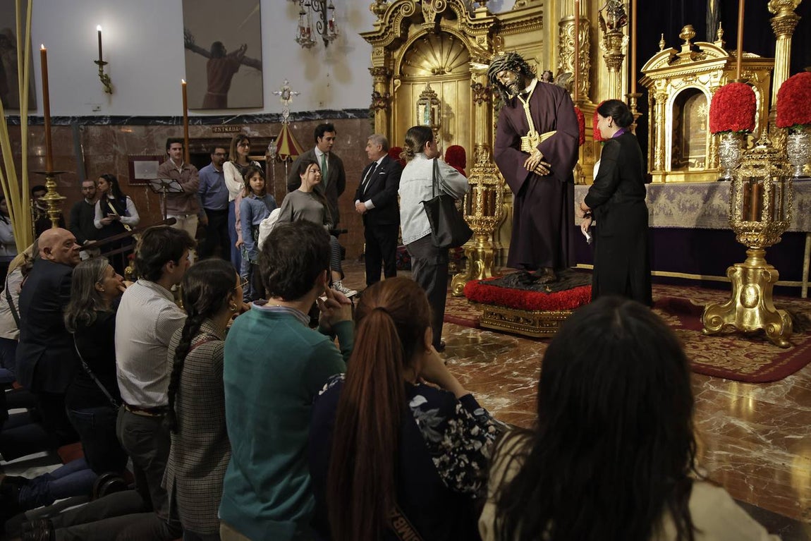 Besamanos del Gran Poder  el Sábado de Pasión de la Semana Santa 2025