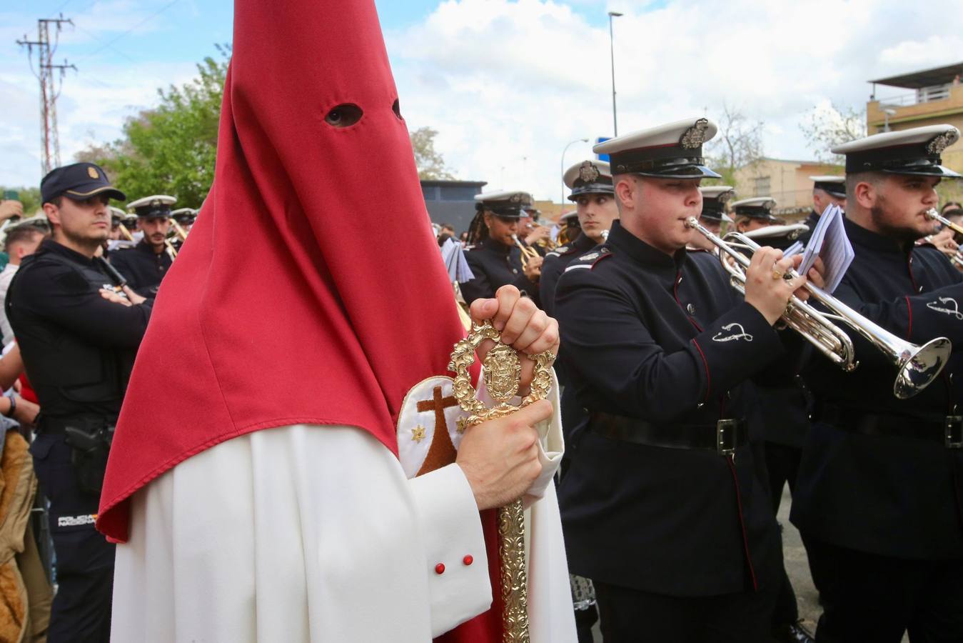 Hermandad de Padre Pío este Sábado de Pasión de la Semana Santa 2025