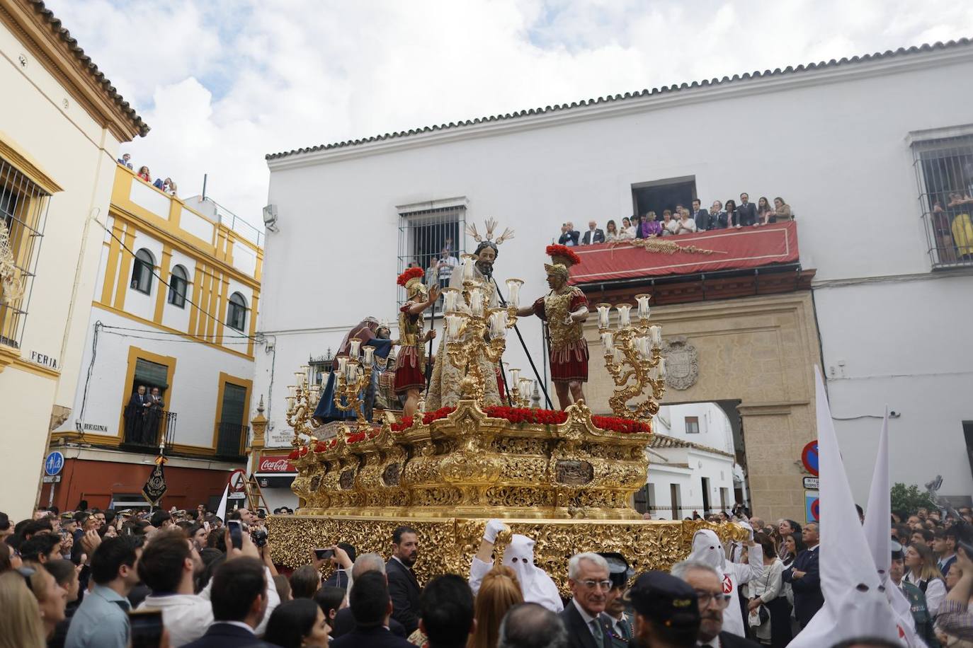 Estación de penitencia de la hermandad de la Amargura este Domingo de Ramos