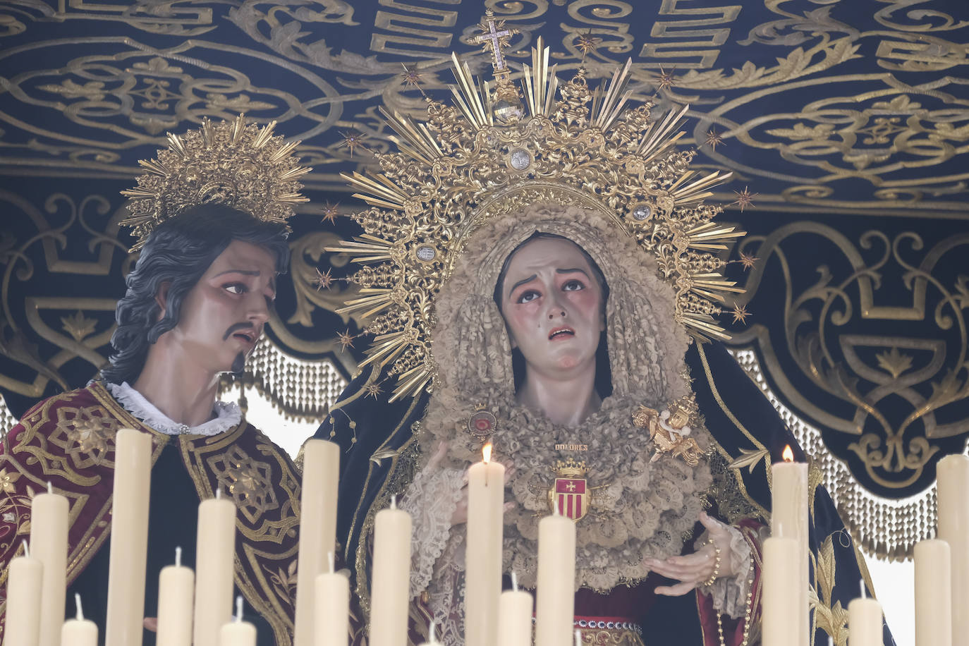 La hermandad de Jesús Despojado realiza su estación este Domingo de Ramos