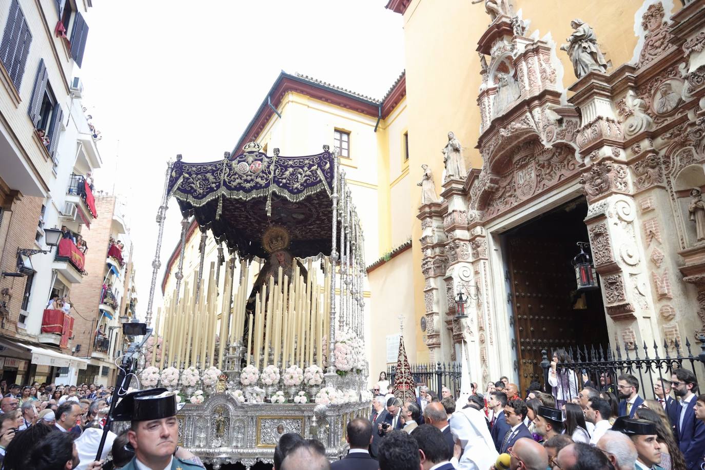 La hermandad de la Cena realiza su estación de penitencia este Domingo de Ramos