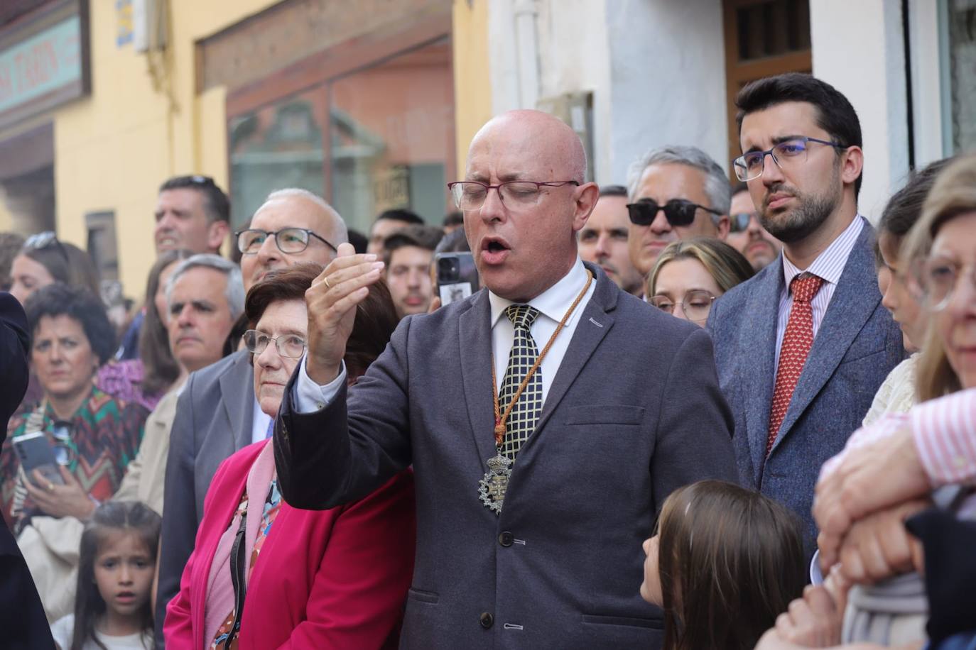 La hermandad de la Cena realiza su estación de penitencia este Domingo de Ramos