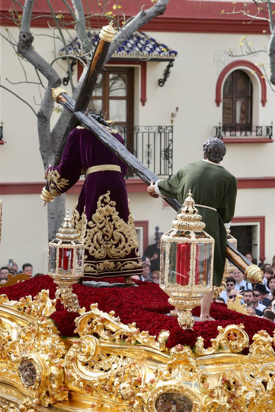 El Señor de la Penas y la Virgen de Gracia y Esperanza este Domingo de Ramos