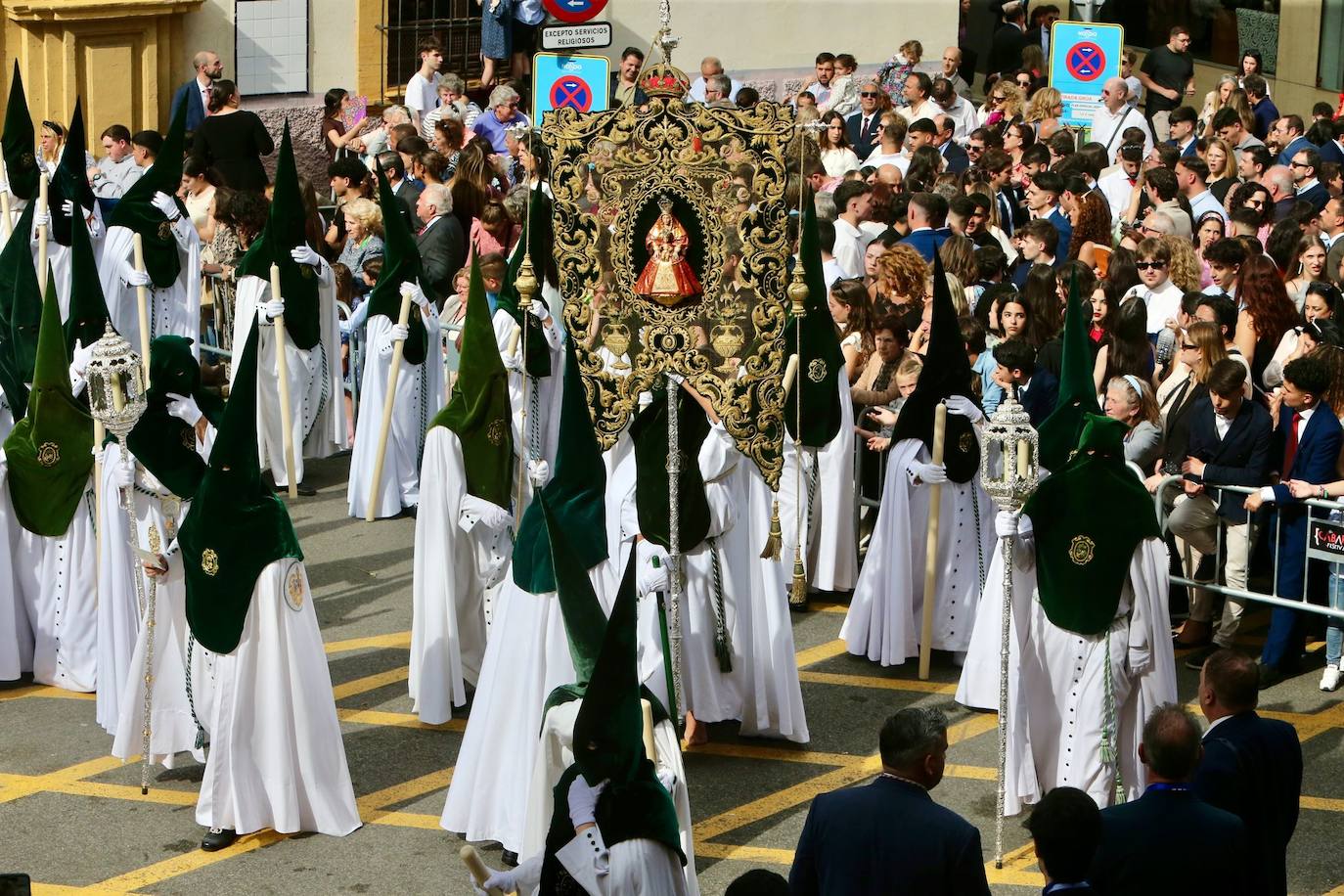 El Señor de la Penas y la Virgen de Gracia y Esperanza este Domingo de Ramos
