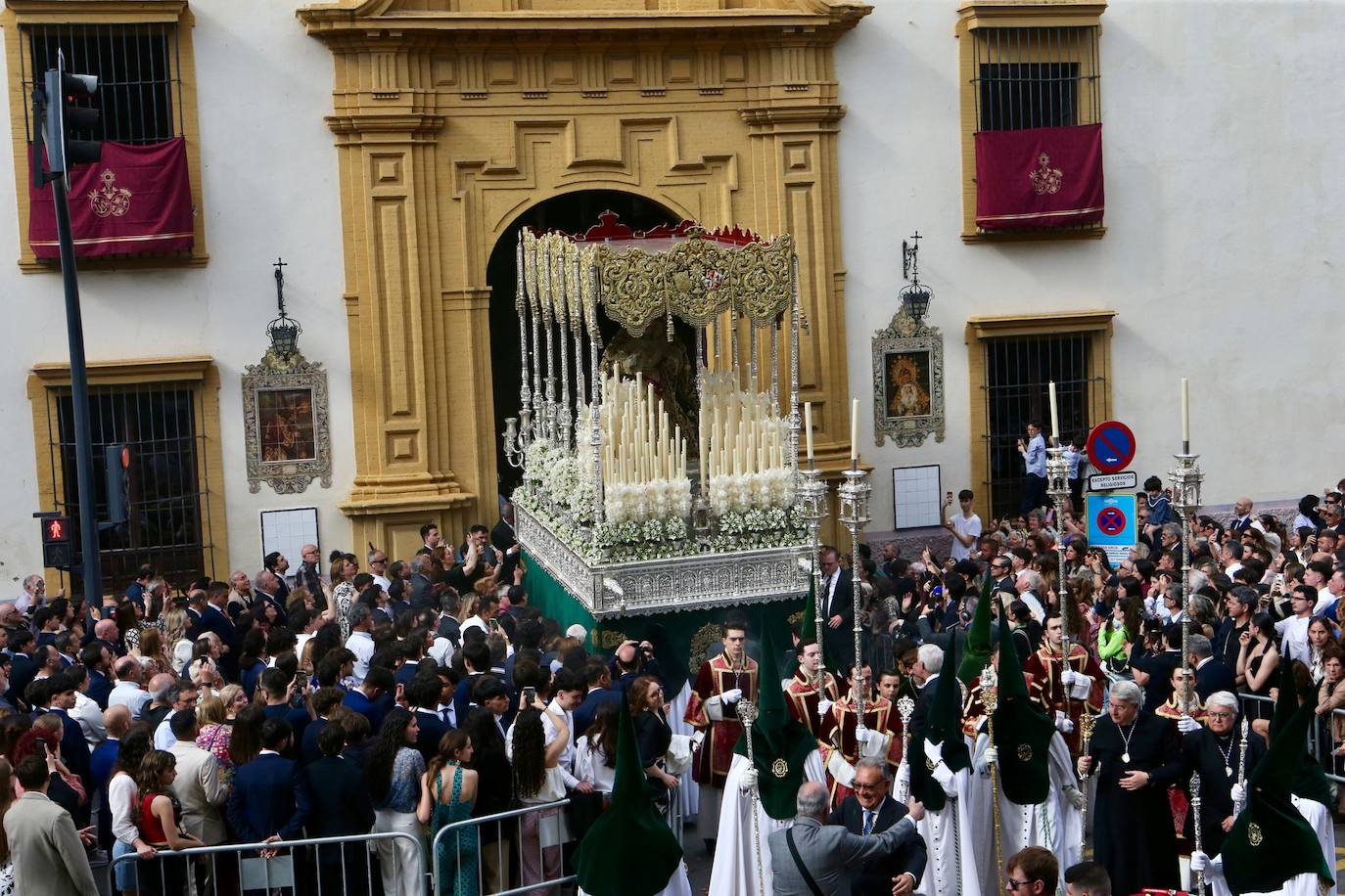 El Señor de la Penas y la Virgen de Gracia y Esperanza este Domingo de Ramos