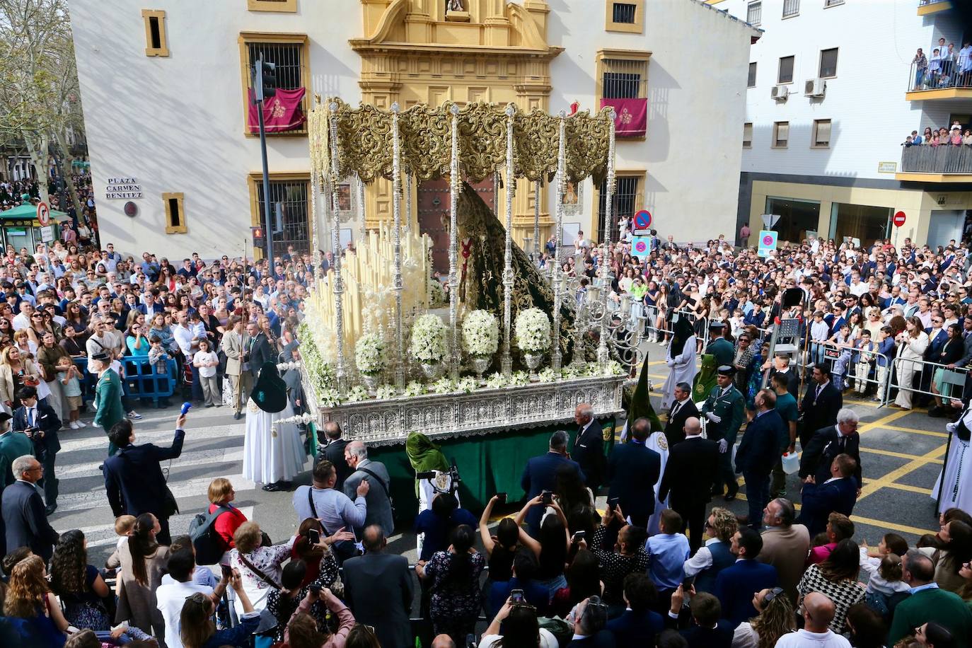 El Señor de la Penas y la Virgen de Gracia y Esperanza este Domingo de Ramos